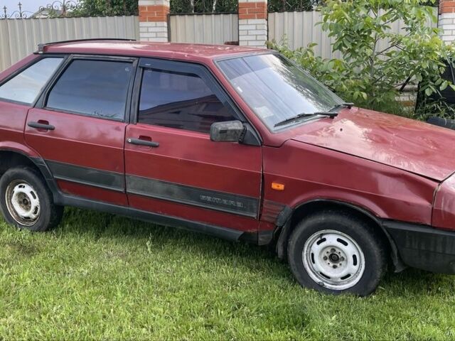 Красный ВАЗ 2109, объемом двигателя 1.5 л и пробегом 132 тыс. км за 700 $, фото 4 на Automoto.ua