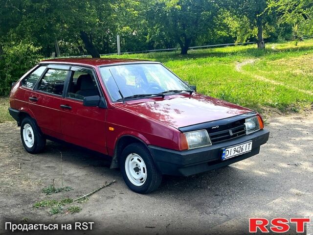 Червоний ВАЗ 2109, об'ємом двигуна 1.5 л та пробігом 222 тис. км за 1100 $, фото 1 на Automoto.ua