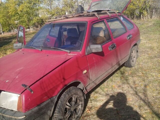 ВАЗ 2109 1993 в Синельниковом на Automoto.ua Красный ВАЗ 2109, объемом двигателя 1.3 л и пробегом 96 тыс. км за 700 $, фото 6 на Automoto.ua