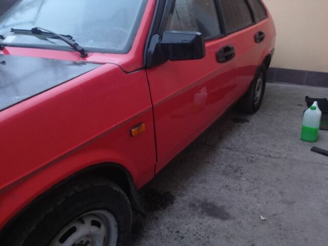 Красный ВАЗ 2109, объемом двигателя 1.3 л и пробегом 1 тыс. км за 800 $, фото 4 на Automoto.ua