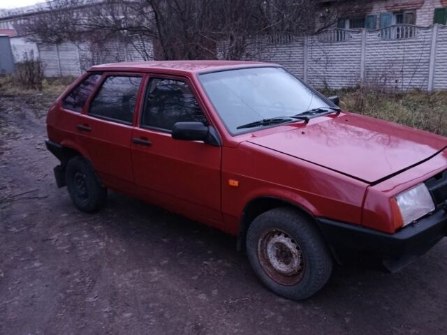 Червоний ВАЗ 2109, об'ємом двигуна 1.3 л та пробігом 130 тис. км за 1500 $, фото 1 на Automoto.ua