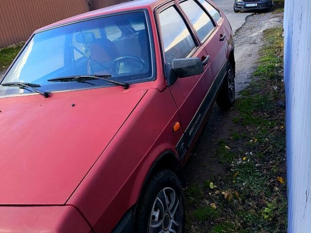 Красный ВАЗ 2109, объемом двигателя 1.1 л и пробегом 333 тыс. км за 750 $, фото 1 на Automoto.ua