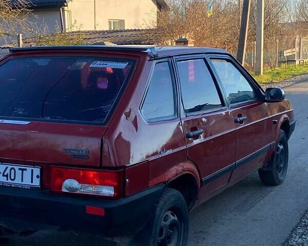 Червоний ВАЗ 2109, об'ємом двигуна 1.3 л та пробігом 67 тис. км за 800 $, фото 4 на Automoto.ua