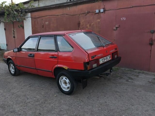 Красный ВАЗ 2109, объемом двигателя 1.3 л и пробегом 73 тыс. км за 333 $, фото 7 на Automoto.ua