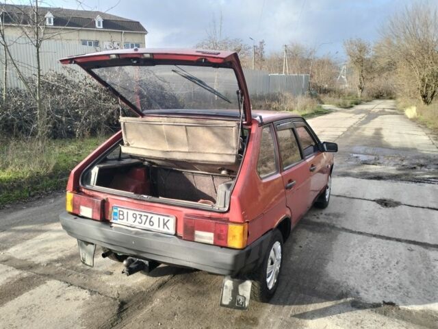 Червоний ВАЗ 2109, об'ємом двигуна 1.3 л та пробігом 150 тис. км за 950 $, фото 11 на Automoto.ua