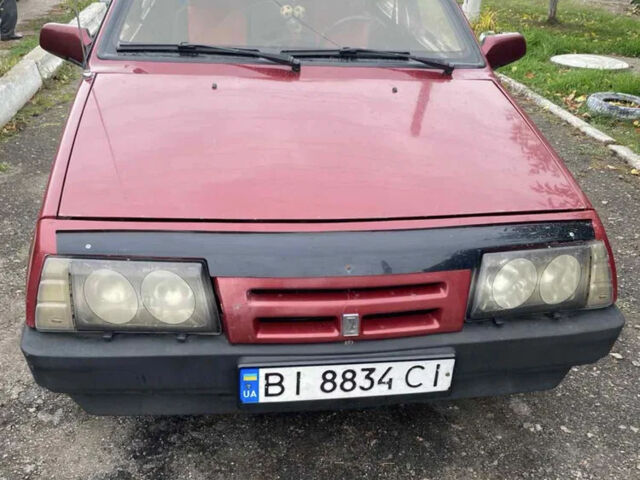 Червоний ВАЗ 2109, об'ємом двигуна 1.3 л та пробігом 226 тис. км за 1500 $, фото 3 на Automoto.ua