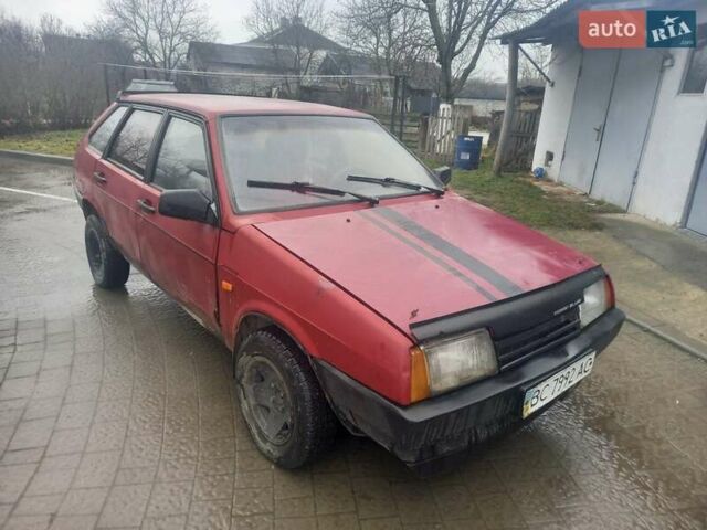 Красный ВАЗ 2109, объемом двигателя 1.5 л и пробегом 250 тыс. км за 550 $, фото 4 на Automoto.ua