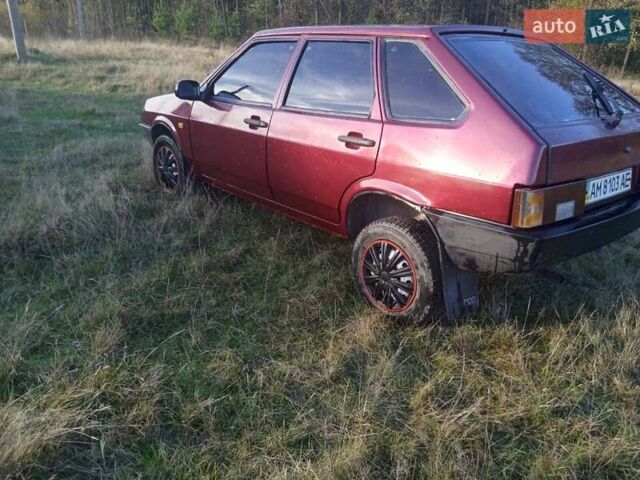 Червоний ВАЗ 2109, об'ємом двигуна 0 л та пробігом 55 тис. км за 1800 $, фото 2 на Automoto.ua