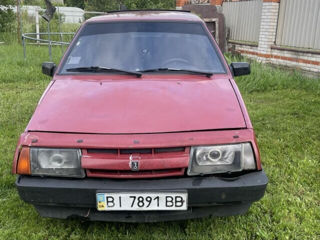 Красный ВАЗ 2109, объемом двигателя 1.5 л и пробегом 132 тыс. км за 700 $, фото 3 на Automoto.ua