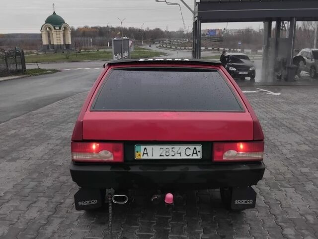 Красный ВАЗ 2109, объемом двигателя 1.3 л и пробегом 300 тыс. км за 1150 $, фото 3 на Automoto.ua