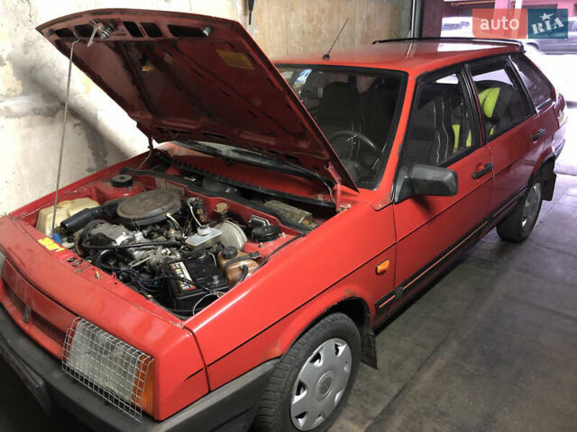 Красный ВАЗ 2109, объемом двигателя 1.3 л и пробегом 161 тыс. км за 2400 $, фото 23 на Automoto.ua