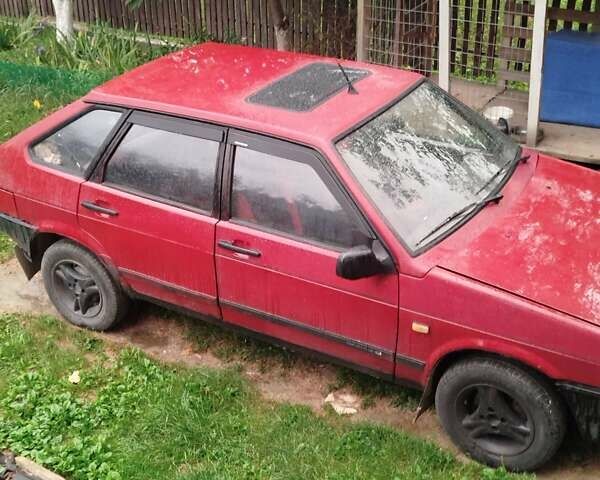 Червоний ВАЗ 2109, об'ємом двигуна 1.1 л та пробігом 45 тис. км за 850 $, фото 4 на Automoto.ua
