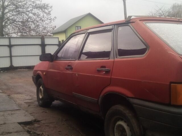 Красный ВАЗ 2109, объемом двигателя 0 л и пробегом 100 тыс. км за 800 $, фото 3 на Automoto.ua