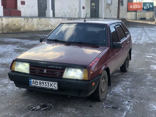 Красный ВАЗ 2109, объемом двигателя 1.5 л и пробегом 300 тыс. км за 1050 $, фото 4 на Automoto.ua