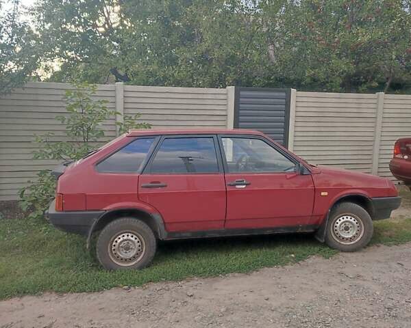 Красный ВАЗ 2109, объемом двигателя 1.3 л и пробегом 1 тыс. км за 1200 $, фото 3 на Automoto.ua