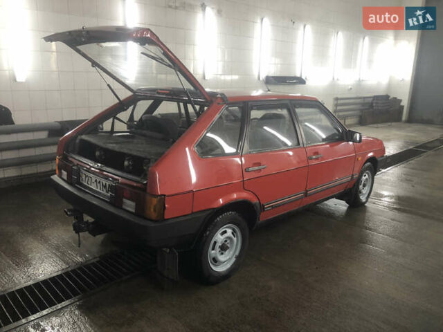 Красный ВАЗ 2109, объемом двигателя 1.3 л и пробегом 161 тыс. км за 2400 $, фото 14 на Automoto.ua