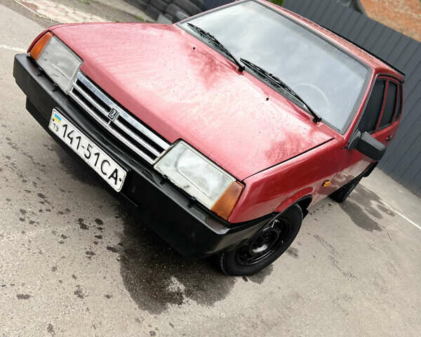 Красный ВАЗ 2109, объемом двигателя 1.3 л и пробегом 170 тыс. км за 1200 $, фото 2 на Automoto.ua