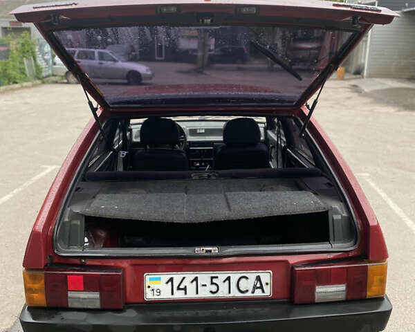 Красный ВАЗ 2109, объемом двигателя 1.3 л и пробегом 170 тыс. км за 1200 $, фото 5 на Automoto.ua
