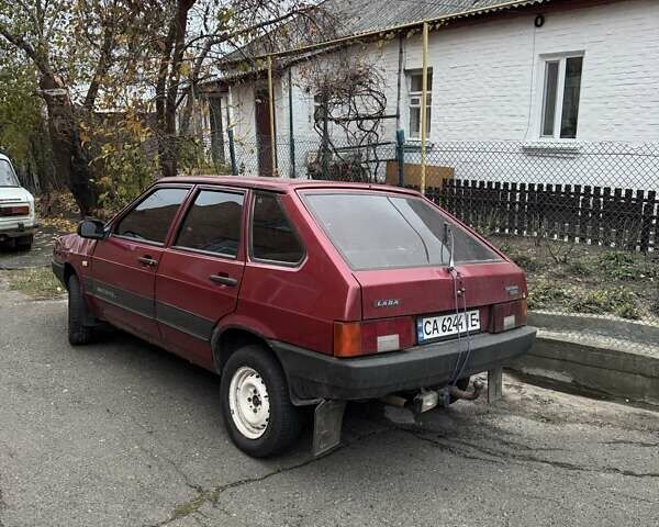 Красный ВАЗ 2109, объемом двигателя 1.5 л и пробегом 100 тыс. км за 1200 $, фото 1 на Automoto.ua