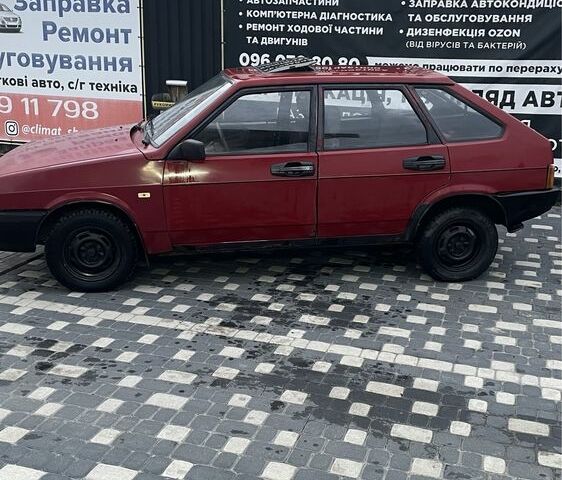 Красный ВАЗ 2109, объемом двигателя 1.5 л и пробегом 2 тыс. км за 750 $, фото 3 на Automoto.ua