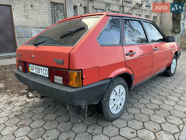 Красный ВАЗ 2109, объемом двигателя 1.3 л и пробегом 50 тыс. км за 1100 $, фото 6 на Automoto.ua