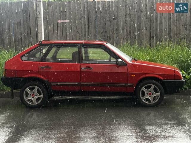 Красный ВАЗ 2109, объемом двигателя 1.3 л и пробегом 161 тыс. км за 2400 $, фото 13 на Automoto.ua