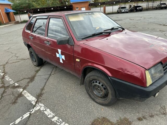 Червоний ВАЗ 2109, об'ємом двигуна 1.5 л та пробігом 135 тис. км за 841 $, фото 4 на Automoto.ua