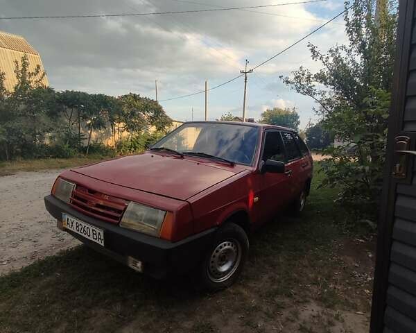 Красный ВАЗ 2109, объемом двигателя 1.3 л и пробегом 1 тыс. км за 1200 $, фото 2 на Automoto.ua