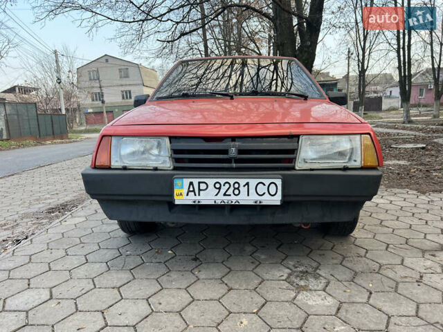 Красный ВАЗ 2109, объемом двигателя 1.3 л и пробегом 50 тыс. км за 1100 $, фото 1 на Automoto.ua