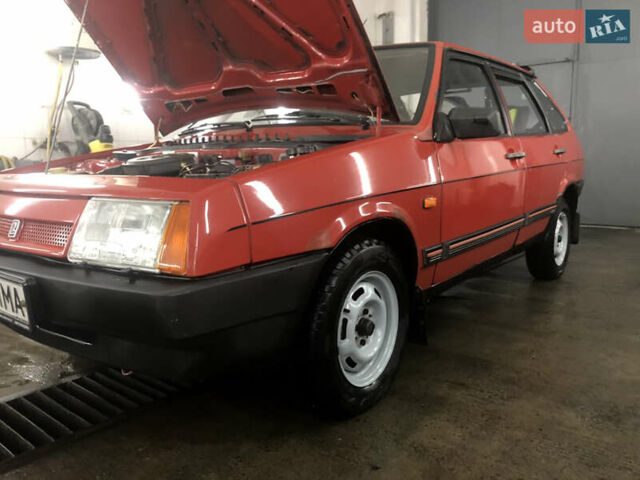 Красный ВАЗ 2109, объемом двигателя 1.3 л и пробегом 161 тыс. км за 2400 $, фото 16 на Automoto.ua