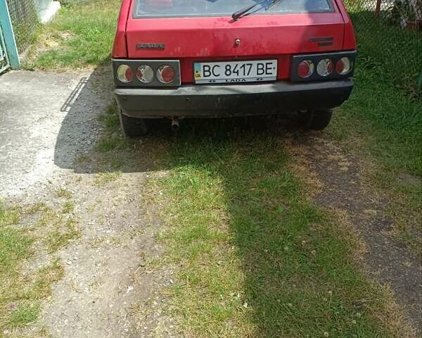 Красный ВАЗ 2109, объемом двигателя 1.5 л и пробегом 150 тыс. км за 1100 $, фото 1 на Automoto.ua