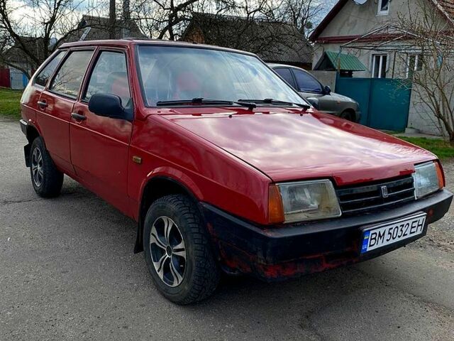 Красный ВАЗ 2109, объемом двигателя 1.5 л и пробегом 500 тыс. км за 1280 $, фото 6 на Automoto.ua