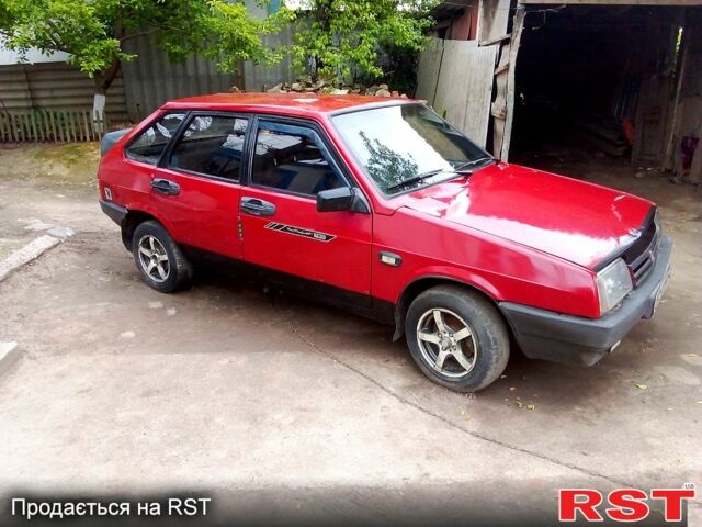 Красный ВАЗ 2109, объемом двигателя 1.3 л и пробегом 10 тыс. км за 480 $, фото 1 на Automoto.ua