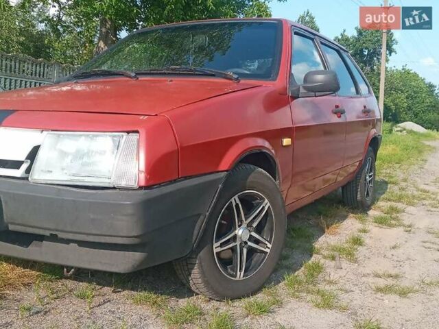 Червоний ВАЗ 2109, об'ємом двигуна 1.3 л та пробігом 226 тис. км за 1100 $, фото 1 на Automoto.ua