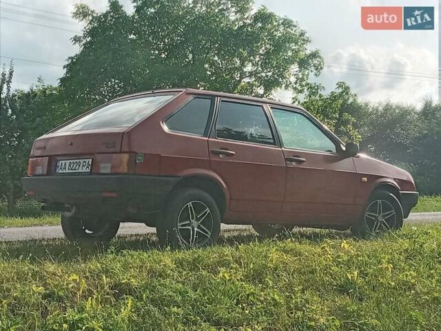 Червоний ВАЗ 2109, об'ємом двигуна 1.3 л та пробігом 226 тис. км за 1100 $, фото 5 на Automoto.ua