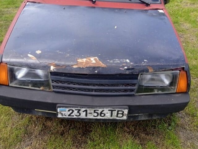 ВАЗ 2109 1994 в Тернополе на Automoto.ua Красный ВАЗ 2109, объемом двигателя 1.5 л и пробегом 134 тыс. км за 400 $, фото 4 на Automoto.ua