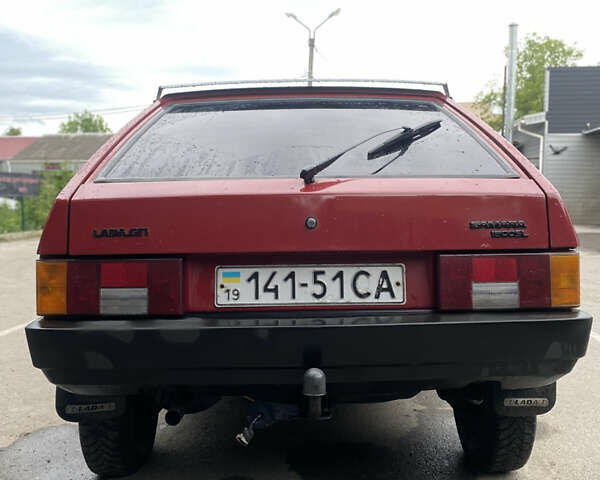 Красный ВАЗ 2109, объемом двигателя 1.3 л и пробегом 170 тыс. км за 1200 $, фото 4 на Automoto.ua