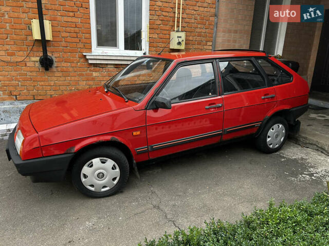 Красный ВАЗ 2109, объемом двигателя 1.3 л и пробегом 161 тыс. км за 2400 $, фото 6 на Automoto.ua