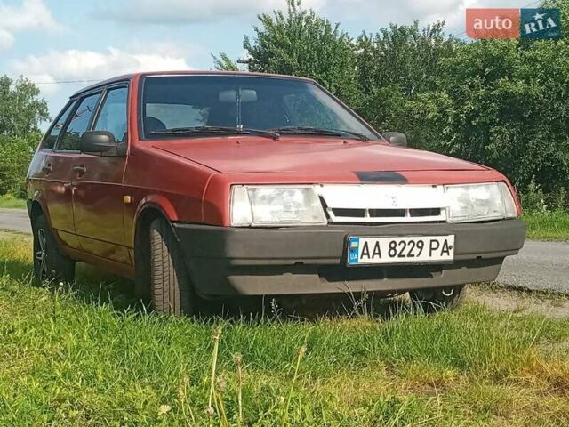 Червоний ВАЗ 2109, об'ємом двигуна 1.3 л та пробігом 226 тис. км за 1100 $, фото 3 на Automoto.ua