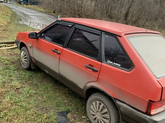 Червоний ВАЗ 2109, об'ємом двигуна 1.1 л та пробігом 150 тис. км за 734 $, фото 3 на Automoto.ua