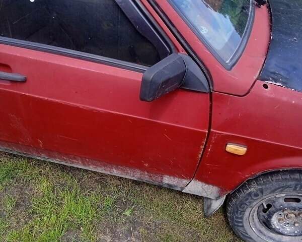 ВАЗ 2109 1994 в Тернополе на Automoto.ua Красный ВАЗ 2109, объемом двигателя 1.5 л и пробегом 134 тыс. км за 400 $, фото 2 на Automoto.ua