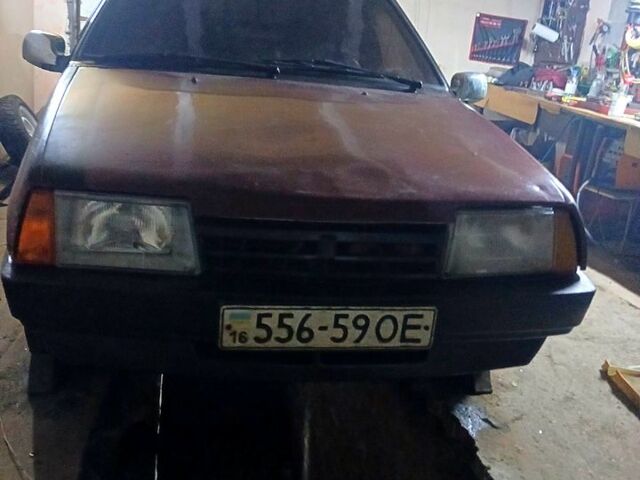 Красный ВАЗ 2109, объемом двигателя 1.3 л и пробегом 100 тыс. км за 645 $, фото 4 на Automoto.ua
