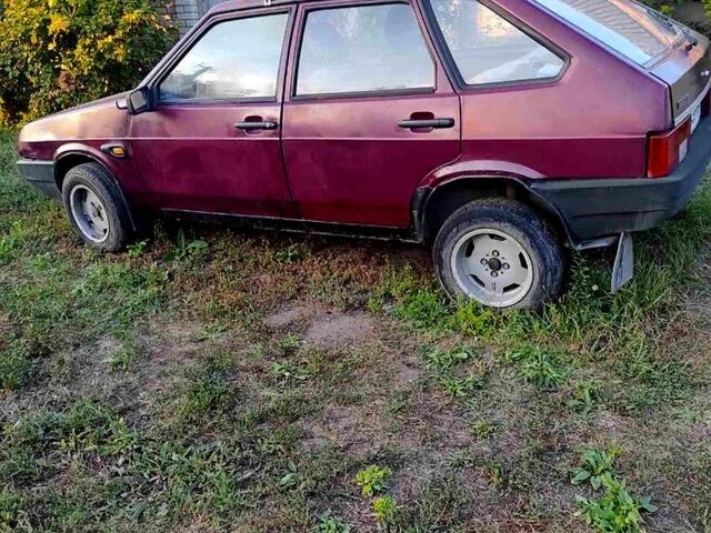 Червоний ВАЗ 2109, об'ємом двигуна 1.5 л та пробігом 0 тис. км за 1300 $, фото 1 на Automoto.ua
