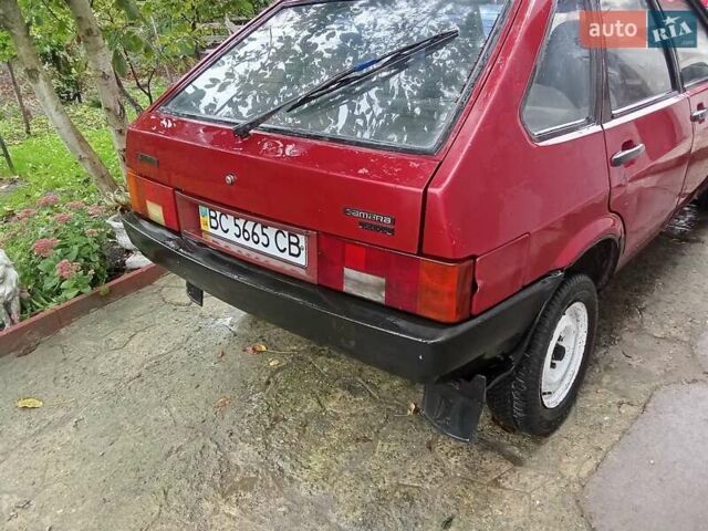 Красный ВАЗ 2109, объемом двигателя 0 л и пробегом 256 тыс. км за 550 $, фото 1 на Automoto.ua