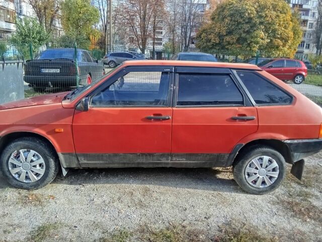 Красный ВАЗ 2109, объемом двигателя 1.5 л и пробегом 1000 тыс. км за 596 $, фото 1 на Automoto.ua