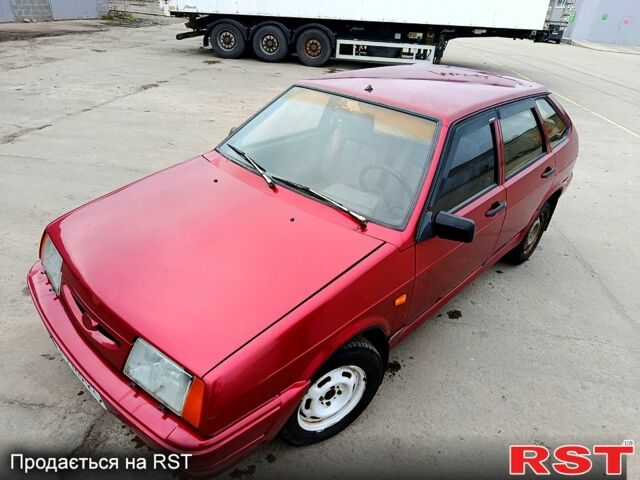 Красный ВАЗ 2109, объемом двигателя 1.5 л и пробегом 700 тыс. км за 1900 $, фото 1 на Automoto.ua