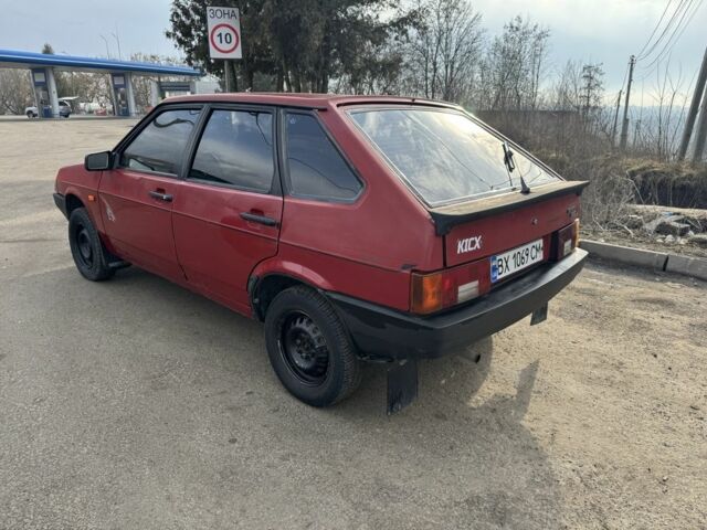 Червоний ВАЗ 2109, об'ємом двигуна 1.1 л та пробігом 195 тис. км за 800 $, фото 6 на Automoto.ua