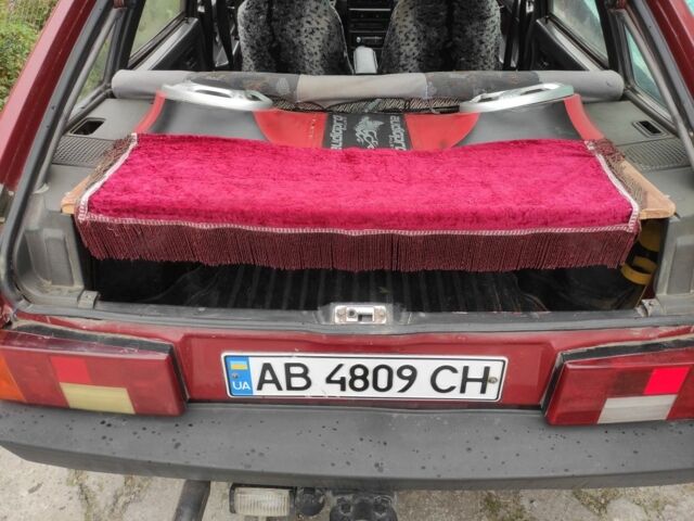 Червоний ВАЗ 2109, об'ємом двигуна 1.5 л та пробігом 83 тис. км за 1200 $, фото 4 на Automoto.ua