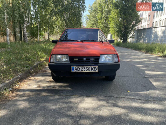 Красный ВАЗ 2109, объемом двигателя 1.45 л и пробегом 116 тыс. км за 1300 $, фото 1 на Automoto.ua