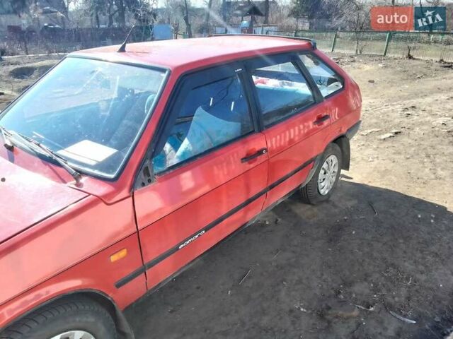Червоний ВАЗ 2109, об'ємом двигуна 1.5 л та пробігом 25 тис. км за 1650 $, фото 1 на Automoto.ua